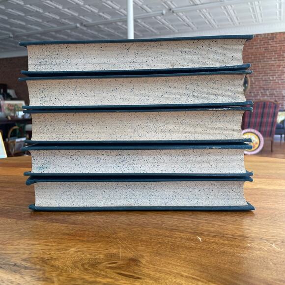 Cooper’s Works – Set of 5 Volumes (1, 7–10) Vintage Decorative Book Stack - Picture 5 of 11